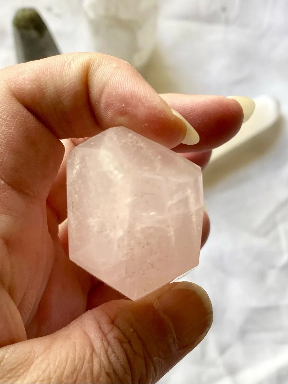 Crystal set curated hand